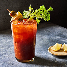 bloody mary con salsa picante de tabasco Merry