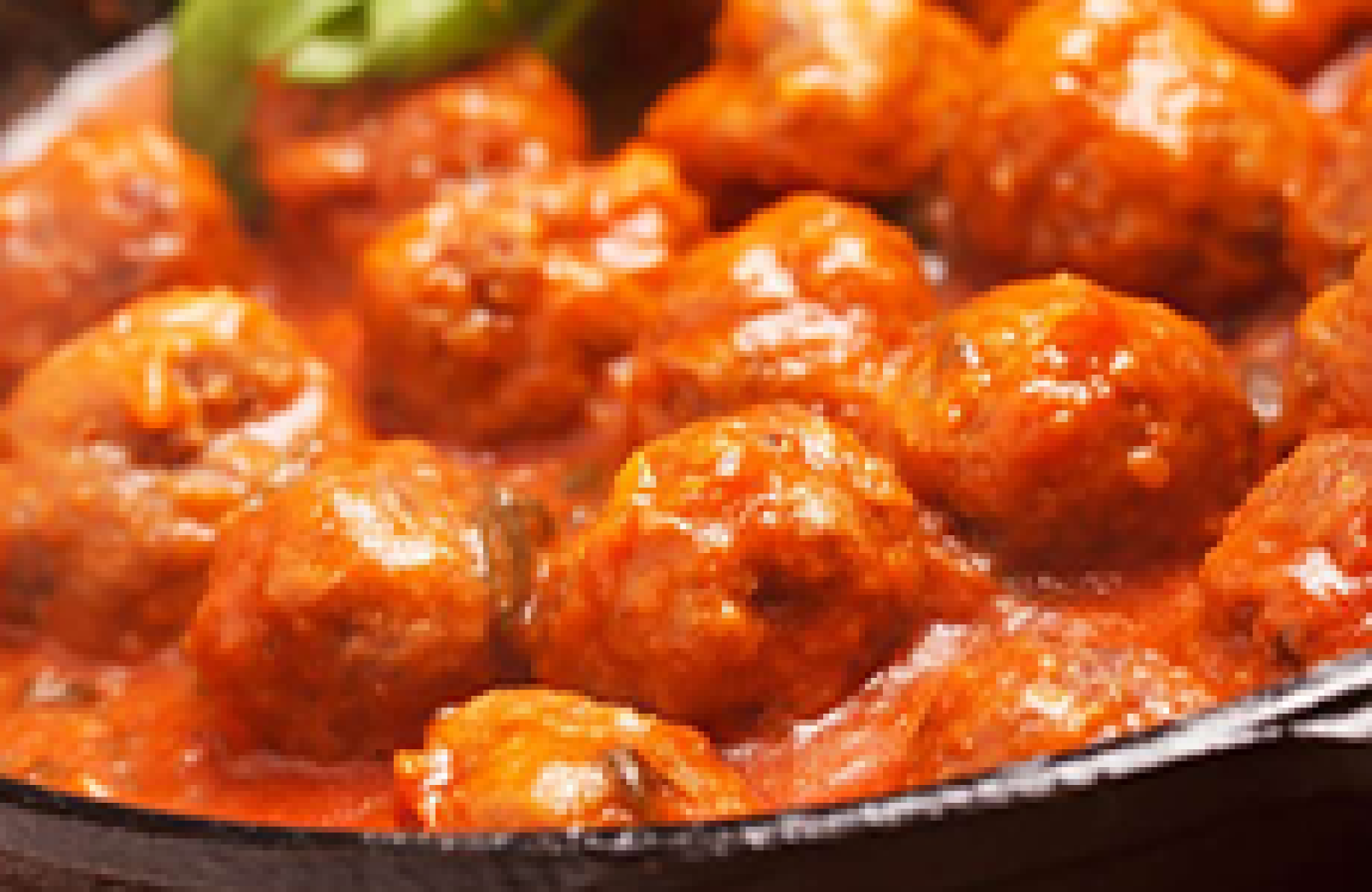 albóndigas con salsa picante de tabasco Merry