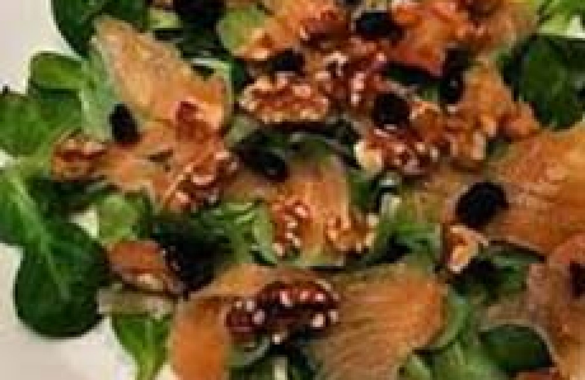 ensalada de ahumados con nueces